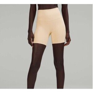 Lululemon NWOT Align High-Rise Short 6" Prosecco Size 14
